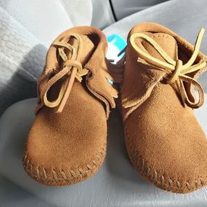 Minnetonka moccasins for baby/toddler